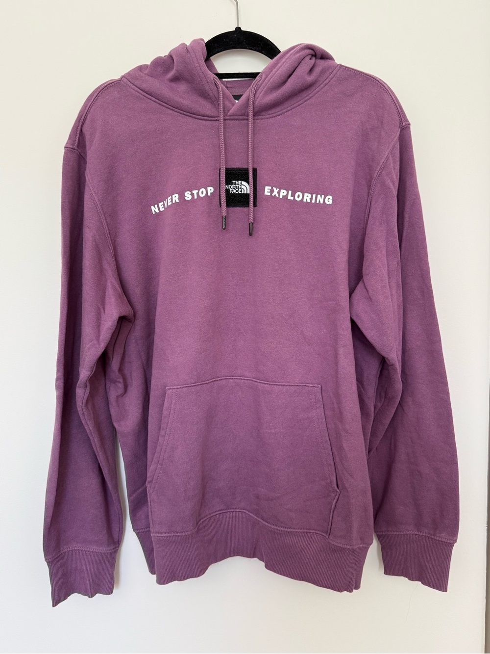 The North Face Men's Purple 'Never Stop Exploring' Hoodie
